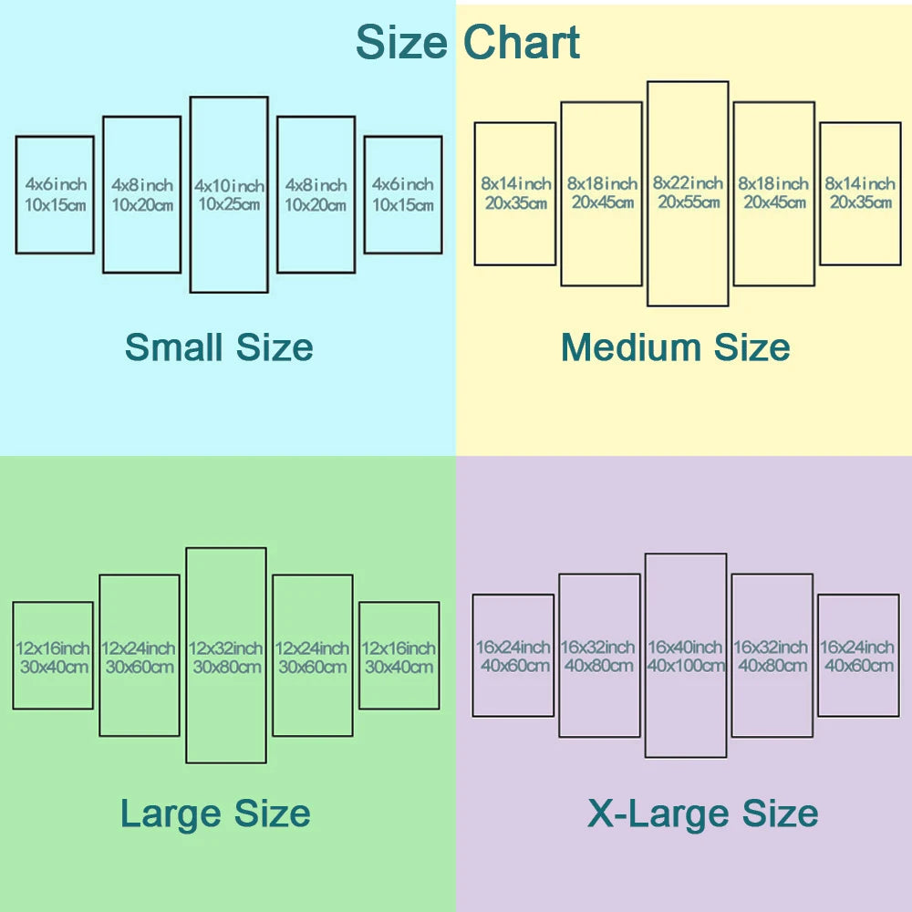 Quadro Modular Universo Lunar