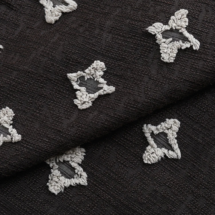 Capa de Almofada Jacquard Geométrica