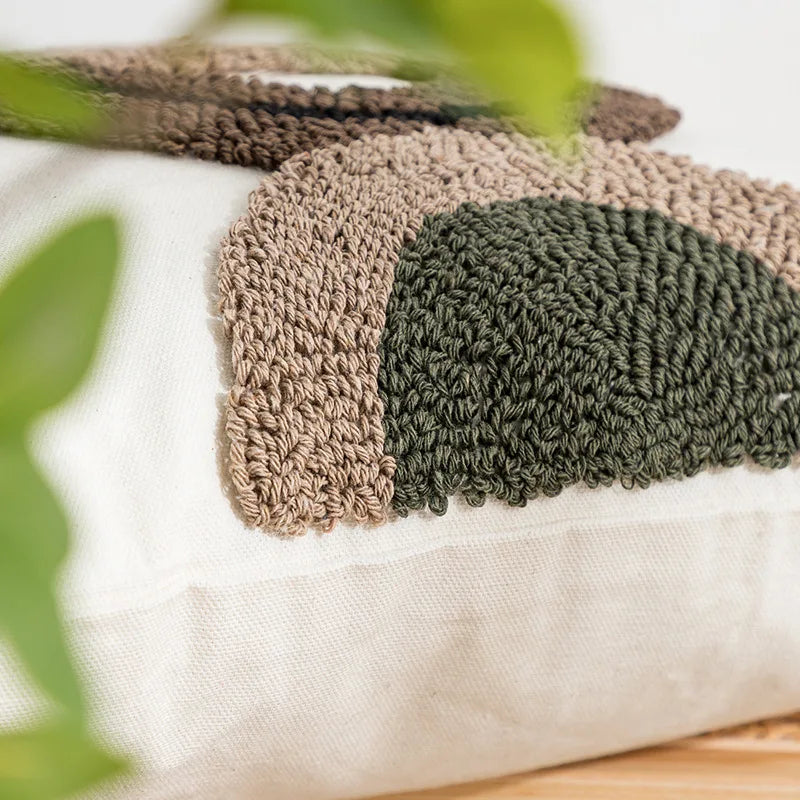 Capa de Almofada Wabi Sabi Bordada