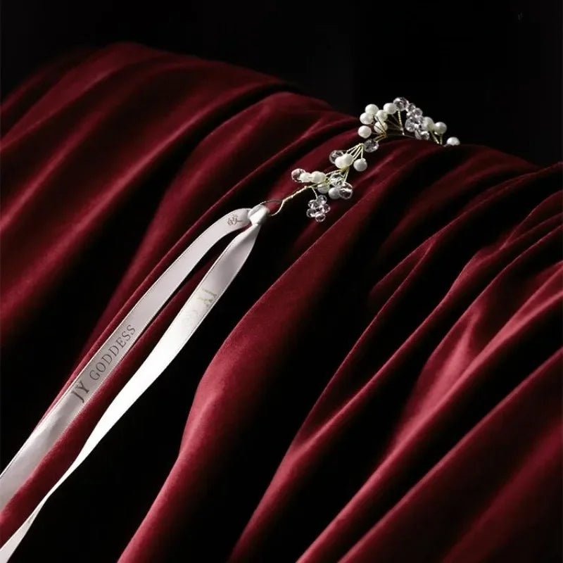 Cortina Veludo Burgundy Imperial