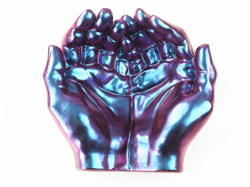 Molde de Silicone Mãos – Porta-Velas, Joias e Artesanato em Resina (DIY)
