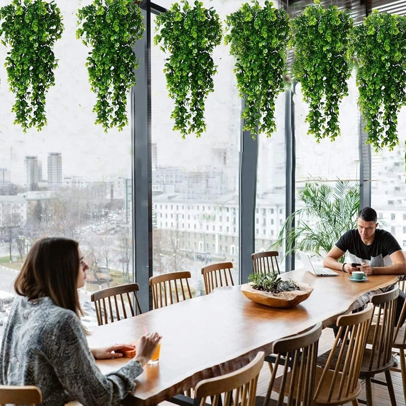 Folhagem Artificial Pendente de Eucalipto – 75 cm