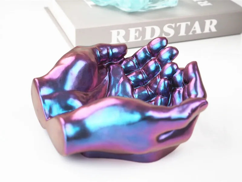 Molde de Silicone Mãos – Porta-Velas, Joias e Artesanato em Resina (DIY)