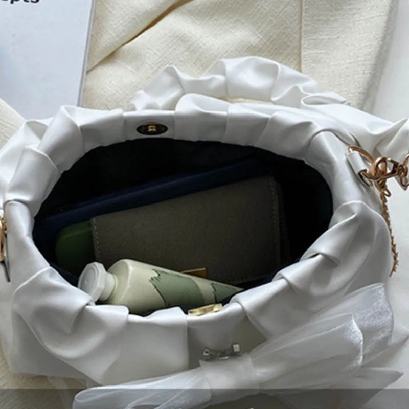 Bolsa Transversal Feminina Compacta em PU