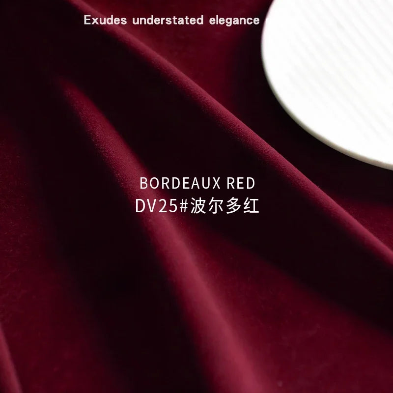 Cortina Veludo Burgundy Imperial