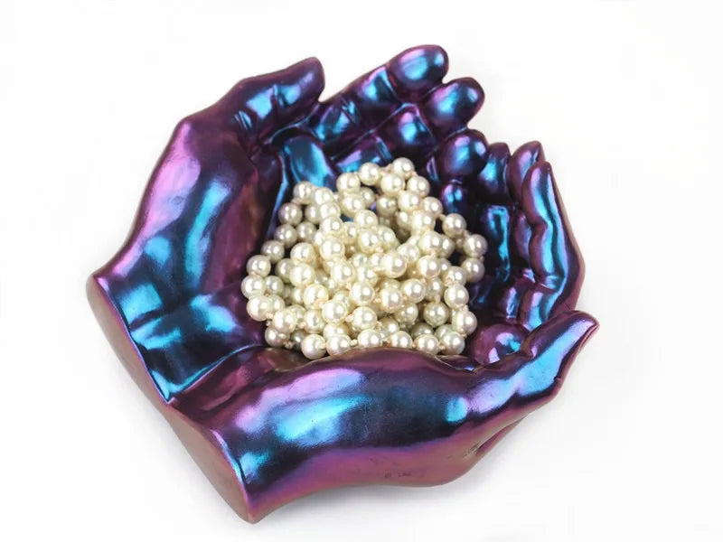 Molde de Silicone Mãos – Porta-Velas, Joias e Artesanato em Resina (DIY)