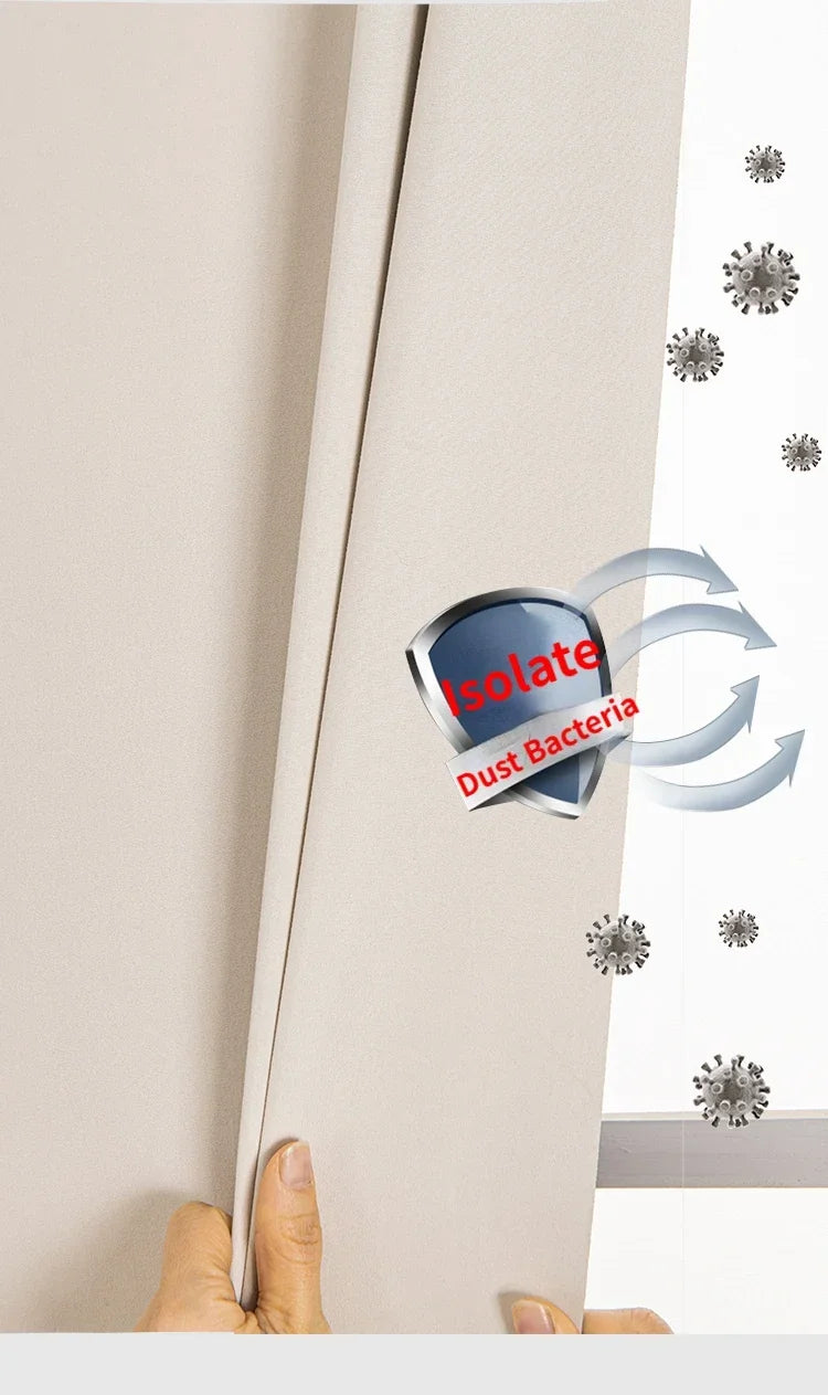 Cortina Blackout Adesiva 100% – Instalação Sem Furadeira