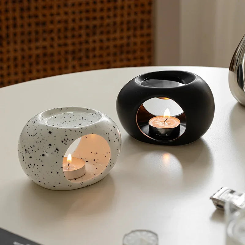 Queimador Aromático em Cerâmica para Velas