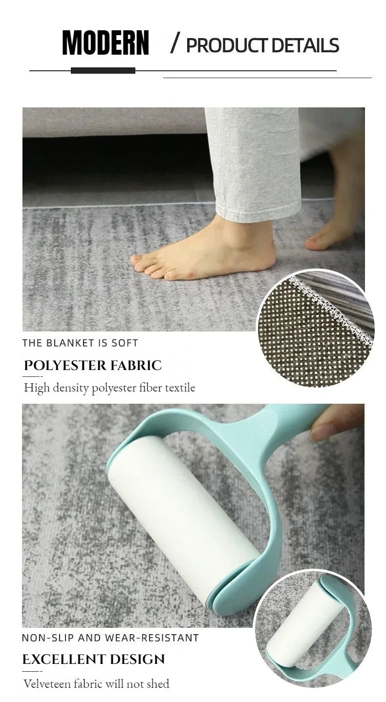 Tapete Moderno Geométrico Colorido para Sala – Antiderrapante e Lavável