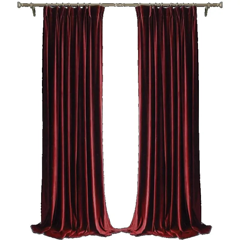 Cortina Veludo Burgundy Imperial