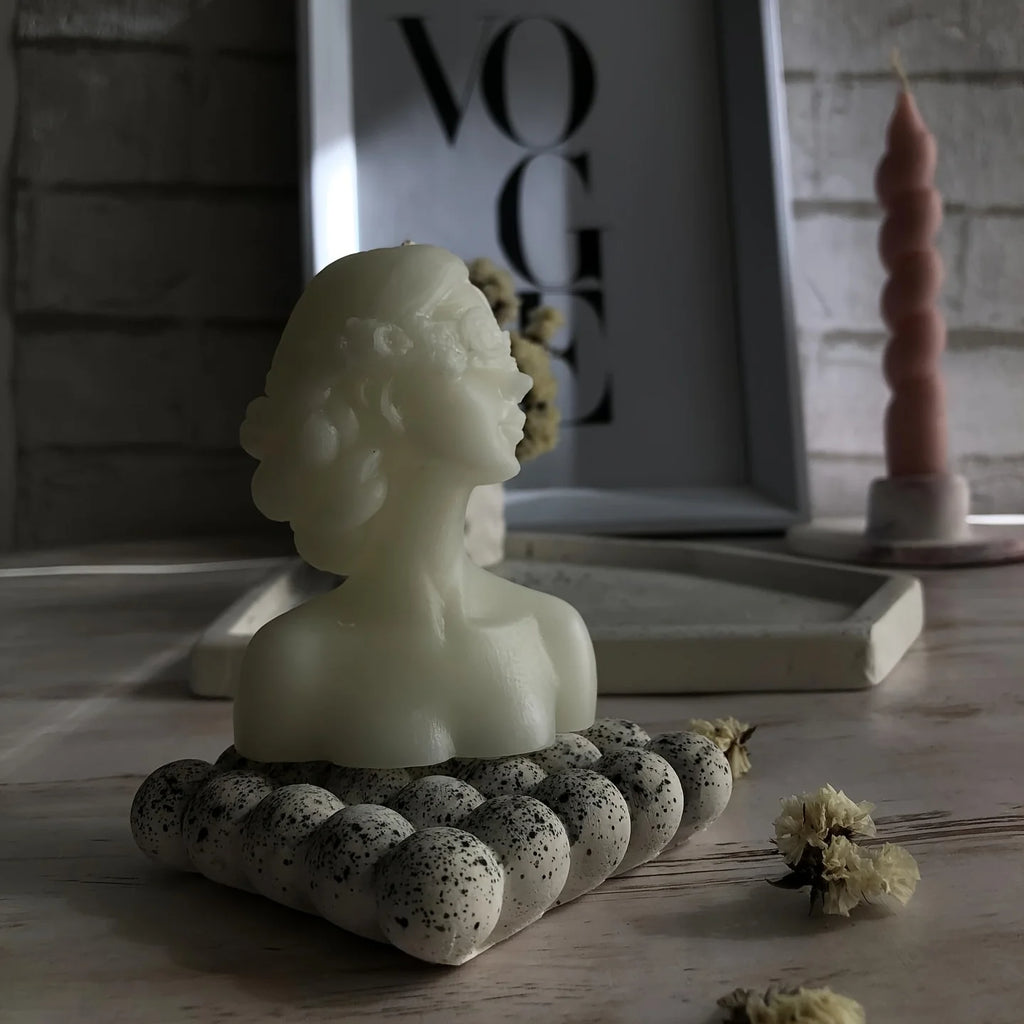 Molde de Silicone Busto Feminino – Vela Escultural 3D para Artesanato DIY